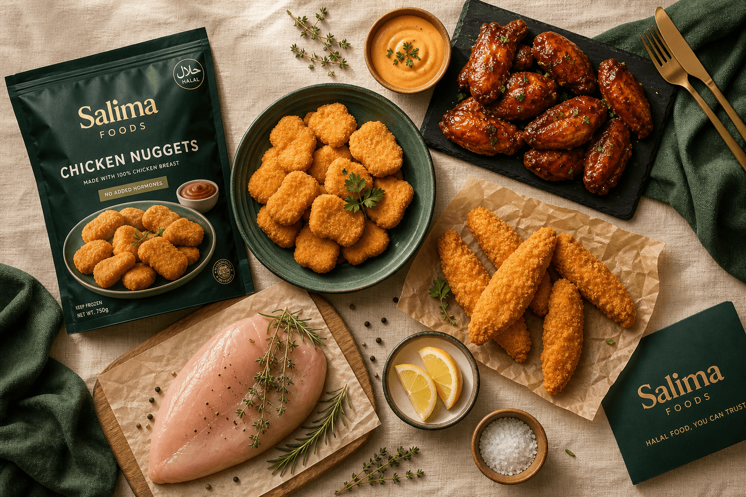 Fresh. Tasty. Halal.